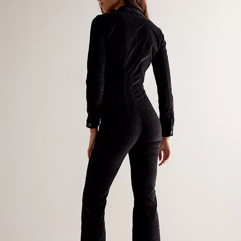 NWT We The Free Jayde Cord Flare Jumpsuit Medium
